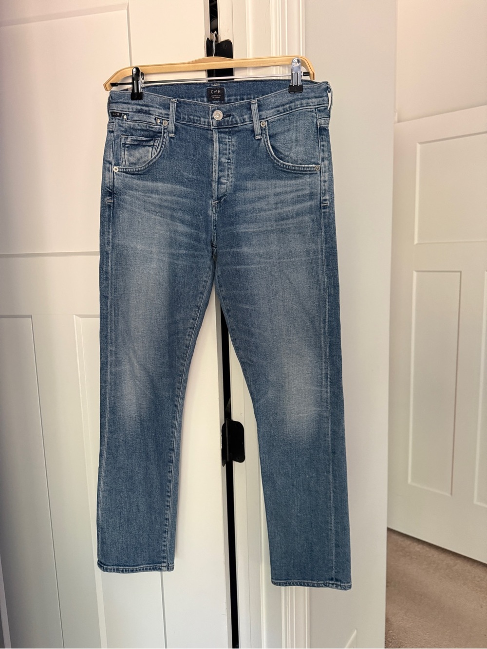 Citizens of humanity Emerson slim straight stretch button fly jeans